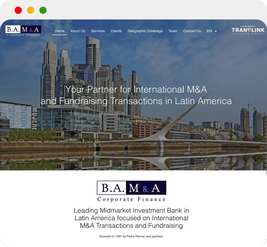 Mirá la web de Bama CF