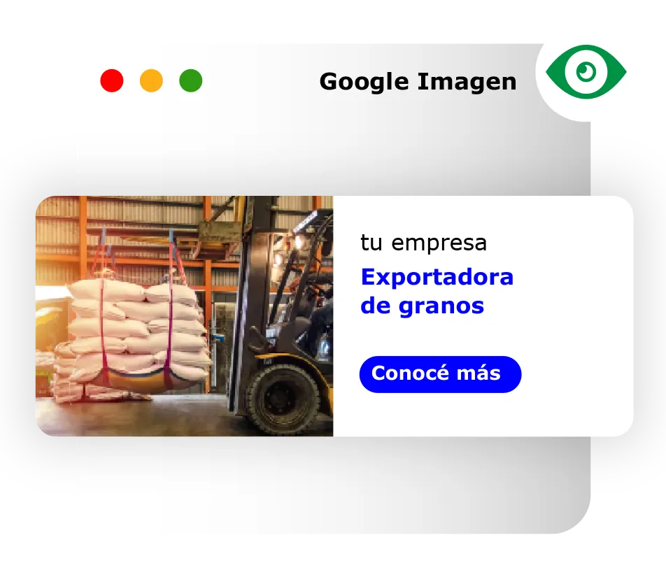 Anuncio en Google Imagen